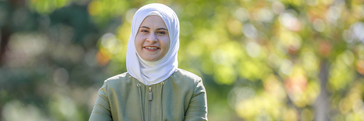 Student Wearing Hijab