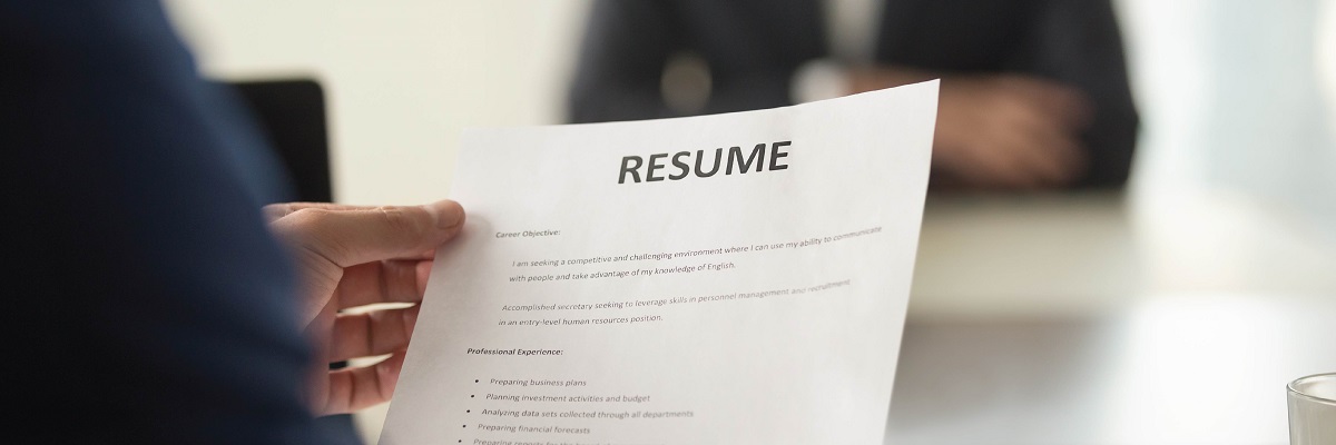Resume Being Held